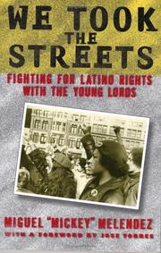 Cover of: We took the streets by Miguel Melendez