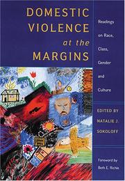 Domestic violence at the margins by Natalie J. Sokoloff