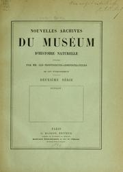 Cover of: Révision des garidées du Muséum d'histoire naturelle by Victor Bertin
