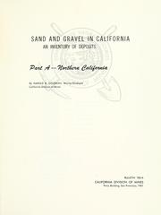 Cover of: Sand and gravel in California: an inventory of deposits