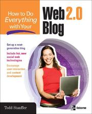Cover of: How to Do Everything with Your Web 2.0 Blog (How to Do Everything)