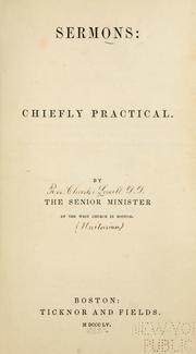 Cover of: Sermons: chiefly practical