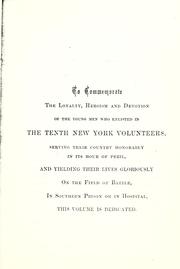 Cover of: Services of the Tenth New York Volunteers (National Zouaves,) in the War of the Rebellion. by Charles W. Cowtan