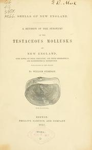Cover of: Shells of New England.: A revision of the synonomymy of the testaceous mollusks of New England ...