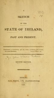 Cover of: Sketch of the state of Ireland, past and present.