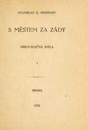 Cover of: S mstem za zády by Stanislav Kostka Neumann