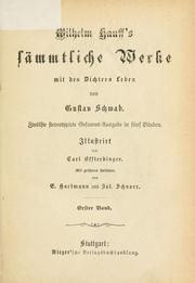 Cover of: Sämtliche Werke: mit des Dichters Leben