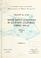 Cover of: Water supply conditions in southern California during 1959-1960.