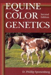 Cover of: Equine Color Genetics by D. Phillip Sponenberg