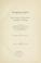Cover of: The sources of Alexander Campbell's theology ...