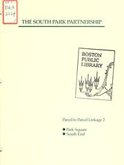The south park partnership: parcel to parcel linkage 2: park square, south end by South Park Partnership.