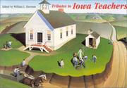 Cover of: Tributes to Iowa teachers