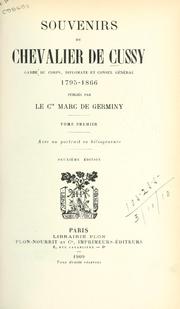 Cover of: Souvenirs, 1795-1866