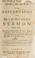 Cover of: The peril of being zealously affected, but not well, or, Reflections on Dr. Sacheverel's sic sermon, preach'd before the Right Honourable the Lord Mayor ... at the Cathedral Church of St. Paul on the fifth of November, 1709.