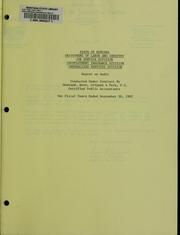 State of Montana, Department of Labor and Industry, Job Service Division, Unemployment Insurance Division, Centralized Services Division, report on audit by Newland, Horn, Crippen, and Peck.