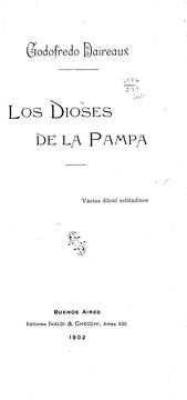 Cover of: Los dioses de la pampa