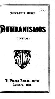 Cover of: Mundanismos: contos