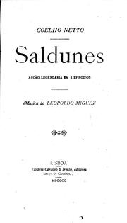 Cover of: Saldunes: acção legendaria em 3 episodios