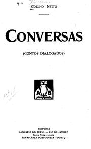 Cover of: Conversas by Coelho Netto.