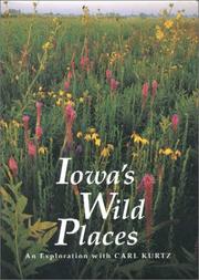 Cover of: Iowa's wild places: an exploration