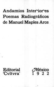 Cover of: Andamios interiores