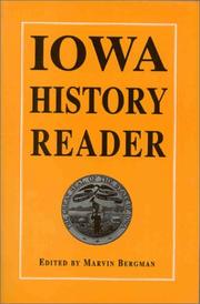 Cover of: Iowa history reader