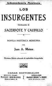Los insurgentes by Mateos, Juan A.