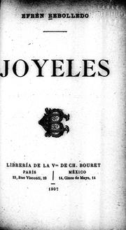 Joyeles by Efrén Rebolledo