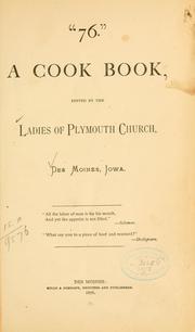 Cover of: "76." A cook book