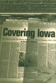 Covering Iowa by William B. Friedricks