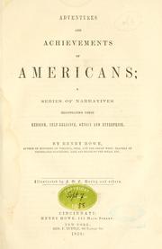 Cover of: Adventures and achievements of Americans by Henry Howe