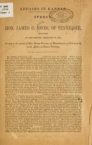 Cover of: Affairs in Kansas.