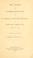 Cover of: The annals and parish register of St. Thomas and St. Denis Parish, in South Carolina, from 1680-1884.