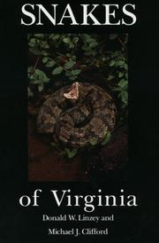Cover of: Snakes of Virginia