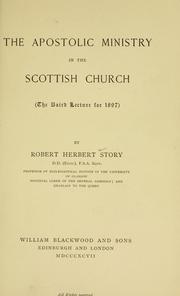 Cover of: apostolic ministry in the Scottish Church
