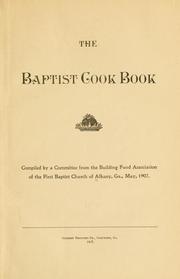 The Baptist cook book by Albany, Ga.