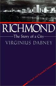 Cover of: Richmond by Dabney, Virginius