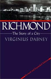 Cover of: Richmond by Virginius Dabney