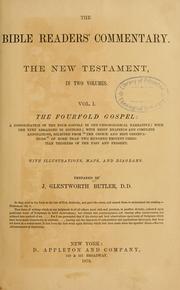 Cover of: The Bible readers' commentary. by James Glentworth Butler