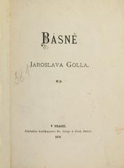 Cover of: Básn. by Jaroslav Goll