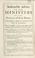 Cover of: Seasonable advice to the ministers of the church of Great Britain ... taken verbatim out of the present Bishop of London's seventh letter of the conference with his clergy, held in the year 1686 ...