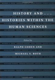 Cover of: History and--: histories within the human sciences