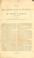 Cover of: Speech of Hon. Lewis Cass, of Michigan, in reply to Mr. Benton, of Missouri