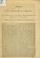 Cover of: Speech of R.M.T. Hunter, of Virginia