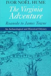Cover of: The Virginia adventure: Roanoke to James Towne : an archaeological and historical odyssey