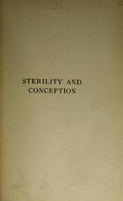 Sterility and conception by Child, Charles Gardner