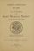 Cover of: Charter, constitution, by-laws and list of members of the Saint Nicholas Society of the City of New York ...