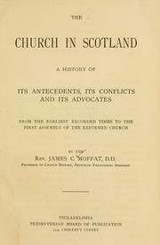 Cover of: The church in Scotland by James Clement Moffat