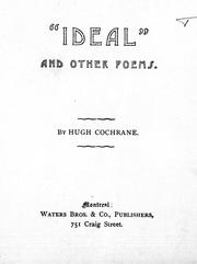 Cover of: " Ideal" and other poems