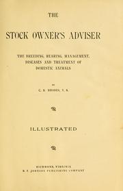 The stock owner's adviser by C. K. Rhodes